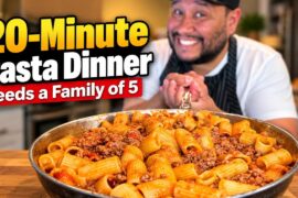 20-Minute Pasta Dinner That Feeds a Family of Five