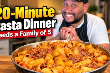20-Minute Pasta Dinner That Feeds a Family of Five