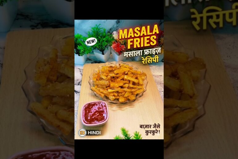 Bina Kisi Jhanjhat Ke Super Crispy French Fries 🍟✨#shorts #food #recipe #frenchfries #trending