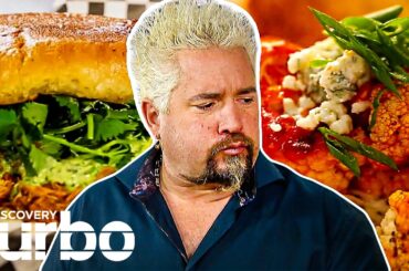 Guy Fieri Finds Gourmet Food Inside A Go-Kart Track | Diners, Drive-Ins And Dives