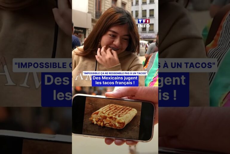 🌮 "Impossible, ça ne ressemble pas à un tacos" : des Mexicains jugent les tacos français !｜TF1 INFO