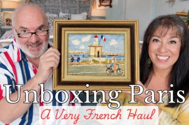 Paris Antique Haul! 🇫🇷 Beautiful, Valuable & Oh So French!