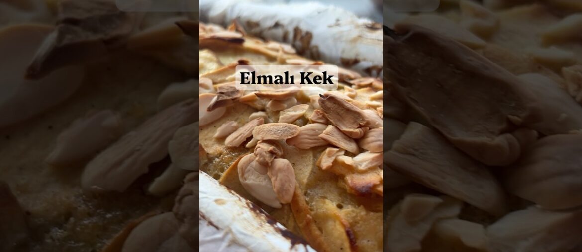 Elmalı Kek Fransız Usulü 🍎 #tarif #pratiktatlitarifleri