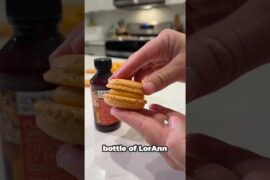 Pumpkin Spice French Macarons with LorAnn Pumpkin Spice Bakery Emulsion | Mother-Son Baking