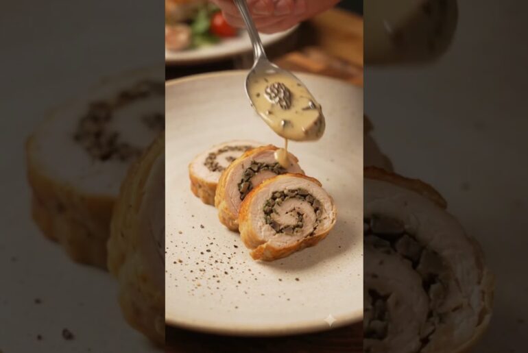 Is This the Most Underrated French Chicken Dish? #Shorts #FrenchCuisine #ChickenBallotine