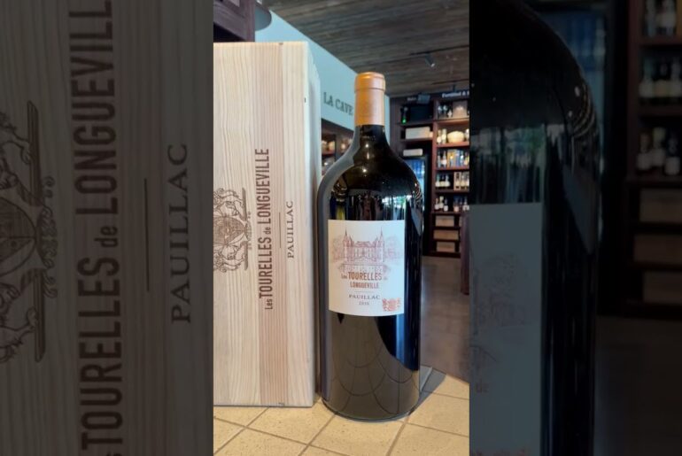 3 Litres. 10 Years. One Spectacular Bordeaux.
