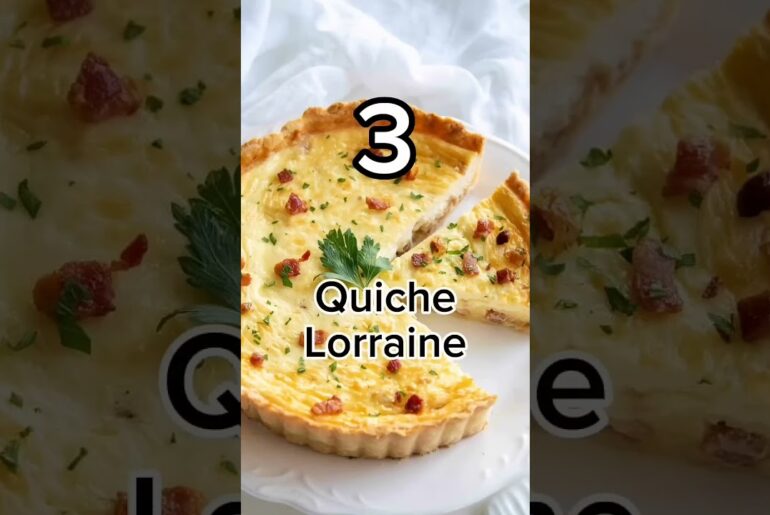 Top 5 most delicious food in France #trendingshorts #frenchfood