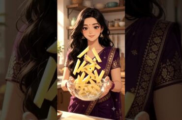 🍟 OMG! Cutest AI Girl Making Crispy French Fries 😍🔥 #Shorts #ai