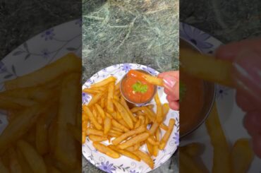 🍟🔥Crispy French Fries Recipe | Perfectly Golden & Crunchy!😍#shorts #fyp #recipe #frenchfries