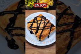 Quick Chocolate French Toast Recipe 🍫 No Sugar