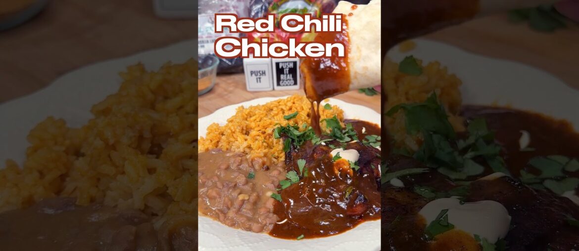 Rich Red Chili Chicken | Caribbean Browning + French Roux + Mexican Chiles 4K