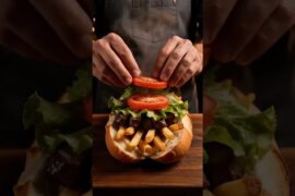 How to Make French Sandwich Américain! 🥪🔥 | Street Food Perfection #shorts