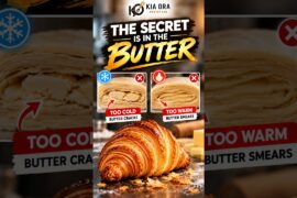 🥐 The Secret to Perfect Croissants Is BUTTER! 🧈 #shorts