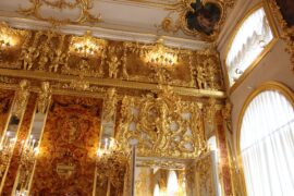 Amber Room, Catherine Palace, Tsarskoye Selo, Russia [1920x1280]